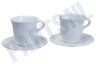DeLonghi Koffiezetapparaat DLSC309 Porseleinen Cappuccinobekers