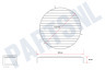Whirlpool Oven-Magnetron Magnetron rooster rond