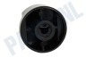 Whirlpool Kookplaat Knop Gasknop, zwart