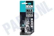 Bison 6309243  Lijm Bison Max Repair geschikt voor o.a. Tube 8 gram, Polymax, Transparant