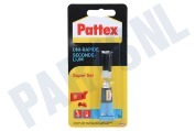 Pattex 1432648  Pattex Super Gel 3gr geschikt voor o.a. Verticale verlijmingen