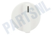 Zanker 56451511887 Wasmachine Knop wit -met korte as- (W) geschikt voor o.a. Intimat