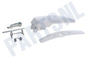 Zanussi 50276640005 Wasmachine Handgreep Set compleet wit geschikt voor o.a. EWF1220, EWF1420, EWF1620