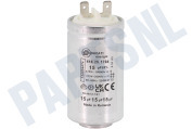 AEG 1240344745 Droogtrommel Condensator 15uF geschikt voor o.a. T8DEN865C, TWGL5E300