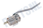 AEG 1125495000 Wasdroger Schakelaar Microswitch -lange beugel geschikt voor o.a. LTH55800, LTH57810