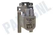 Bosch 623688, 00623688 Wasdroger Condensator Ontstoringsfilter, 4 Contacten geschikt voor o.a. WT44W361, WTE84103