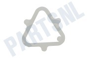 Philips/Whirlpool 481953228227 Wasdroger Ring Kunststof, driehoek geschikt voor o.a. WET3300, AWM908, AWZ481