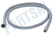 Friac 91670102 Afvoerslang Vaatwasser Afvoerslang 1,85 mtr geschikt voor o.a. R/45gr + rubber + filter