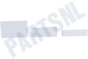 Bosch 10016323 Koelkast Afdekkap Afdekking, 3 stuks geschikt voor o.a. KI41RVFE0, KIR41NFF0
