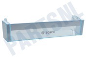 Bosch 704406, 00704406 Koelkast Flessenrek Transparant 470x120x100mm geschikt voor o.a. KGV33VI30, KGV36VW30, KGV33VW30
