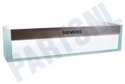Siemens 433882, 00433882 Koelkast Flessenrek Transparant 420x113x100mm geschikt voor o.a. KI32V440, KI30E441