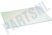 Philips/Whirlpool 481946678161 Koelkast Glasplaat 473 x 305mm plexiglas geschikt voor o.a. ARG918WP,ARG920