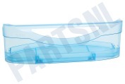 Deurbak Transparant blauw, logo Hobby