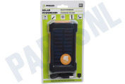 Benson 014555  Powerbank Solar, 5000mAh, 5V, 1 Amp, 2 x USB-A (2,1A + 1A)