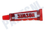 Simson 001565  Lijm Solutie Tube Klein geschikt voor o.a. Inhoud 10 ml