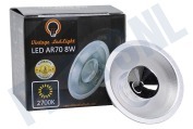 LED AR70 B15D Dimbaar 8W 2700K 35 Graden
