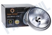 Vintage LedLight 0145  LED AR111 G53 Dimbaar 2700K 12W 24 Graden geschikt voor o.a. Dimbaar 2700K, 12W, 24 Graden