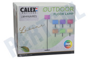 Calex  4301002800 Calex Outdoor Solar Vloerlamp geschikt voor o.a. Solar, Oplaadbaar, IP44