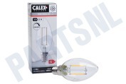 Calex 1101005300  1105005300 Calex LED volglas Filament Kaarslamp Helder 3,5W 250lm geschikt voor o.a. E14 B35 Helder Dimbaar