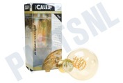 Calex  425732 Calex LED Volglas Flex Filament Standaardlamp geschikt voor o.a. E27 Goud Dimbaar 4W A60DR
