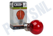 Calex 473428 Calex  LED G45 220-240V 0.5-1W Rood E27 geschikt voor o.a. E27 G45 0.5W-1W 240V
