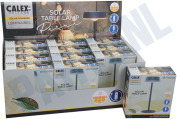 Calex 7501000500  Parma Outdoor Solar Zwart Tafellamp Display geschikt voor o.a. SMD 2,2W 150LM 2700K Dimbaar