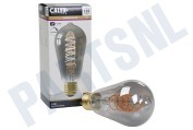 Calex  1001000800 LED Volglas Flex Filament 4W E27 Titanium ST64 geschikt voor o.a. E27 4W 136Lm 240V 1800K Dimbaar