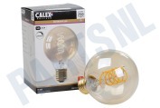 Calex  1001001300 Globe LED lamp Flexible Filament Gold E27 3,8W Dimbaar geschikt voor o.a. E27 3,8W 250lm 2100K Dimbaar