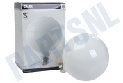 Calex  1101003600 LED volglas LangFilament Softline Globelamp E27 9W geschikt voor o.a. E27 GLB125 Dimbaar