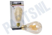 Calex  1001002000 LED Volglas Flex Filament Rustieklamp E27 5,5W geschikt voor o.a. E27 Goud Dimbaar 5,5W 470lm