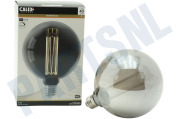 1201001100 Globe LED Glasfiber Titanium G125 E27 3,5W Dimbaar