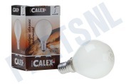 Calex  407602 Calex Kogel-nacht lamp 240V 10W 50lm E14 mat geschikt voor o.a. E14 P45 Dimbaar