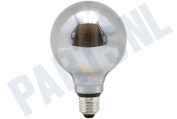 LED Glasfiber Titanium G95 Globelamp 3,5W E27 Dimbaar
