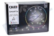 Calex  2801000200 Smart Kerstverlichting, RGB, 200 LED's, 25 meter geschikt voor o.a. Google Home, Alexa, Siri