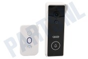 Calex 5501000800  Smart Video Doorbell geschikt voor o.a. Wifi 2.4Ghz, 2K HD (2304x1296)