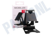 MOB-DH-001 Mobilize Foldable Aluminium Phone Holder Black