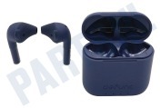 Defunc DEFD4214  True Go Slim Earbud, Blauw geschikt voor o.a. Draadloos, Bluetooth 5.0, USB-C