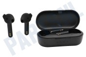 Universeel DEFD4271  True Basic Earbud, Zwart geschikt voor o.a. Draadloos, Bluetooth 5.2, USB-C