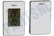 Alecto A004025 WS-1150  Weerstation met Draadloze Buitensensor geschikt voor o.a. Buitentemperatuur, Luchtvochtigheid