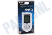 Alecto A003597  EM-17 Energiemeter, Wit geschikt voor o.a. Verbruik electrische apparaten, Max 3680W