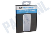 ION Industries 6609965  Snoerdimmer 100 watt, wit geschikt voor o.a. LED