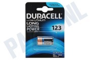 Duracell DL123A  CR123A Foto batterij geschikt voor o.a. Lithium Pil 123A