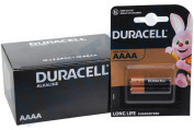 Duracell 015450  Batterij AAAA Alkaline Long Life, Blister 2 stuks