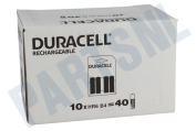 Duracell 135837  AA Duracell Oplaadbaar NiMh AA Blister 4st. geschikt voor o.a. AA potlood
