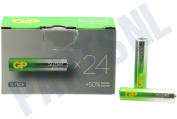 GP GPSUP24A931C24  LR03 Super Alkaline AAA - 24 batterijen geschikt voor o.a. AAA 1,5 Volt