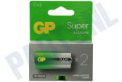 GP GPSUP14A784C2 LR14 C batterij GP Super Alkaline 1,5V 2 stuks geschikt voor o.a. Baby Super Alkaline
