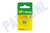 GP GPCR1025STD485C1  Batterij Knoopcel lithium 3volt geschikt voor o.a. CR1025