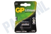 GP 070CR2D1 CR2 CR2 batterij GP Lithium 1 stuk geschikt voor o.a. Lithium