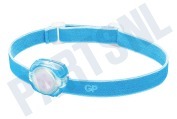 Universeel GPDISHLCH31BL447 CH31 GP Discovery  Hoofdlamp Blauw geschikt voor o.a. 40 lumen, 2x CR2025 batterij