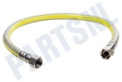 Easyfiks SM2296  Gasslang RVS flexibel voor alle apparaten geschikt voor o.a. Superflex 100 cm met gastec keurmerk